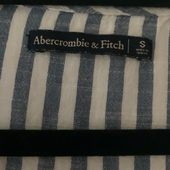 Abercrombie & Fitch Striped Button-Up Mini Dress - Picture 5 of 5